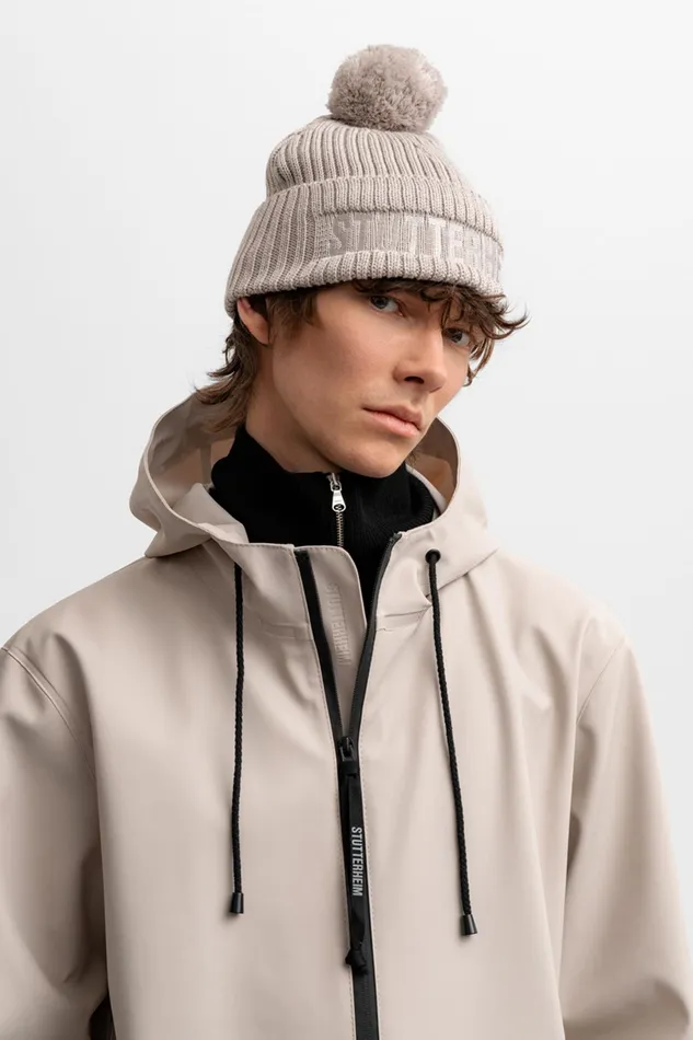 Beanies Women Stutterheim April Beanie Light Sand