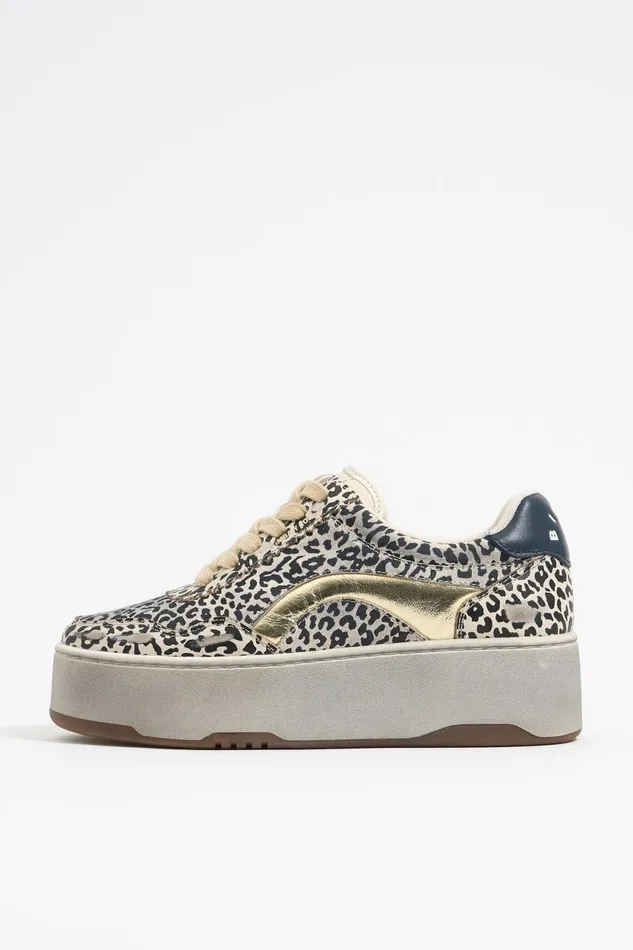 Beige Leopard Print 13 57 Platform Cupsole Sneaker Beige Women Bimba Y Lola Sneakers Beige Leopard Print 13 57 Platform Cupsole Sneaker Beige Women Bimba Y Lola Sneakers