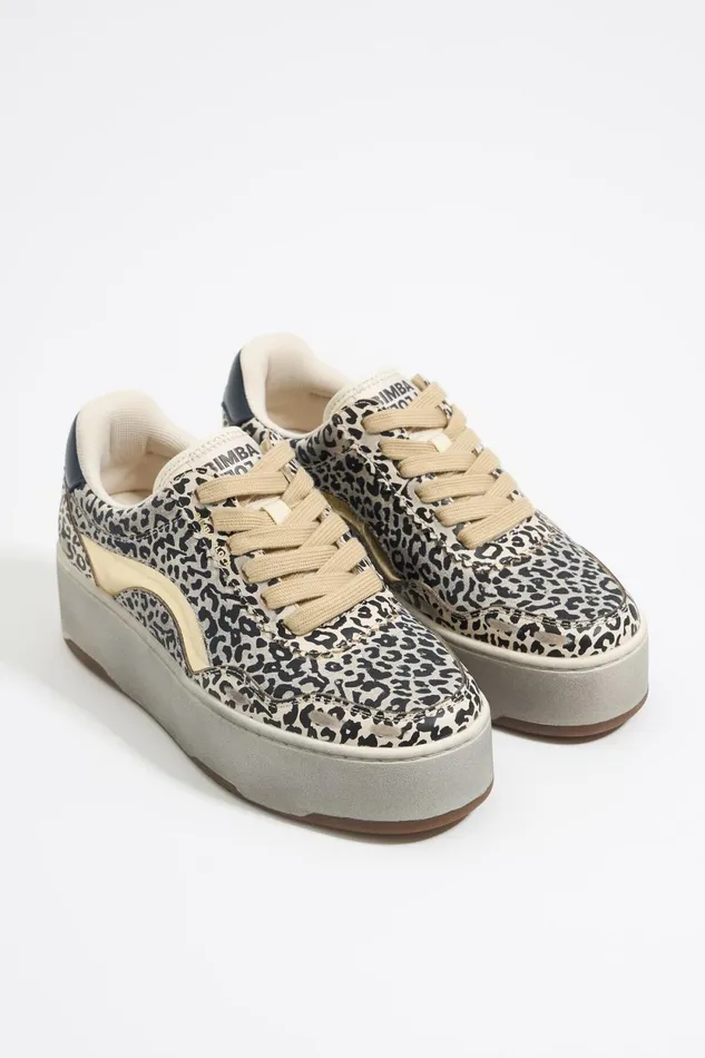Beige Leopard Print 13 57 Platform Cupsole Sneaker Beige Women Bimba Y Lola Sneakers Beige Leopard Print 13 57 Platform Cupsole Sneaker Beige Women Bimba Y Lola Sneakers