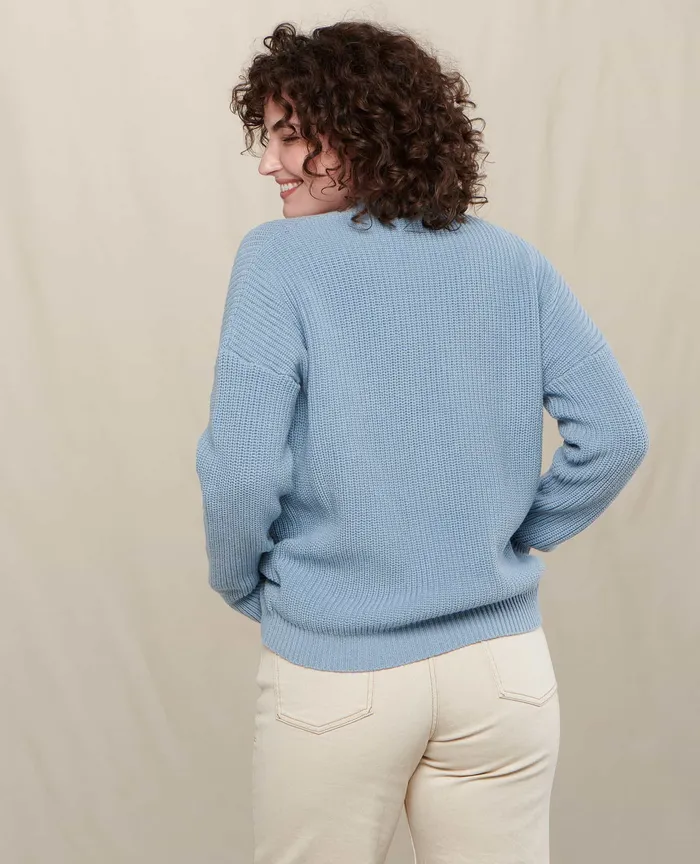 Bianca Cardigan Weathered Blue II Women8217s Sweaters ToadandCo