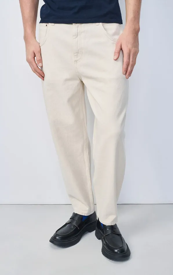 Big Carrot Jeans Snopdog Ecru Men American Vintage Jeans