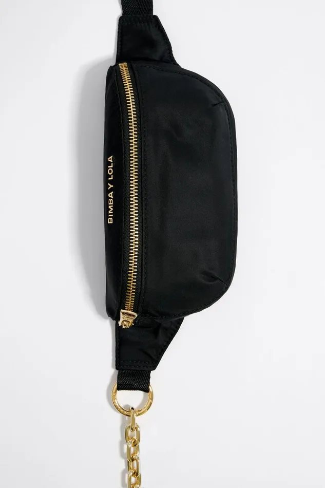 Black Nylon Bumbag Black Women Bimba Y Lola Nylon Black Nylon Bumbag Black Women Bimba Y Lola Nylon