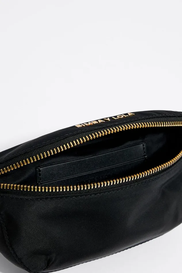 Black Nylon Bumbag Black Women Bimba Y Lola Nylon Black Nylon Bumbag Black Women Bimba Y Lola Nylon