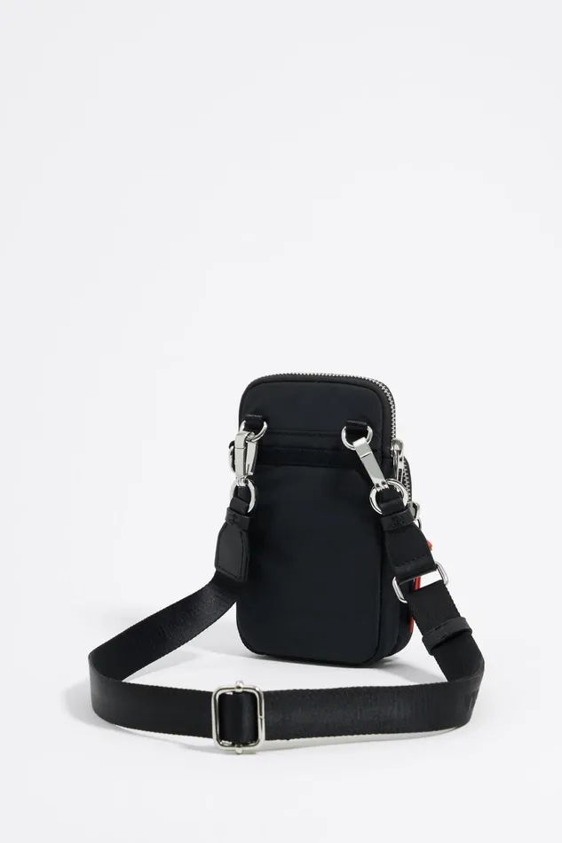 Black Nylon Mini Bag Dark Anthracite Women Bimba Y Lola Mini Bags Black Nylon Mini Bag Dark Anthracite Women Bimba Y Lola Mini Bags