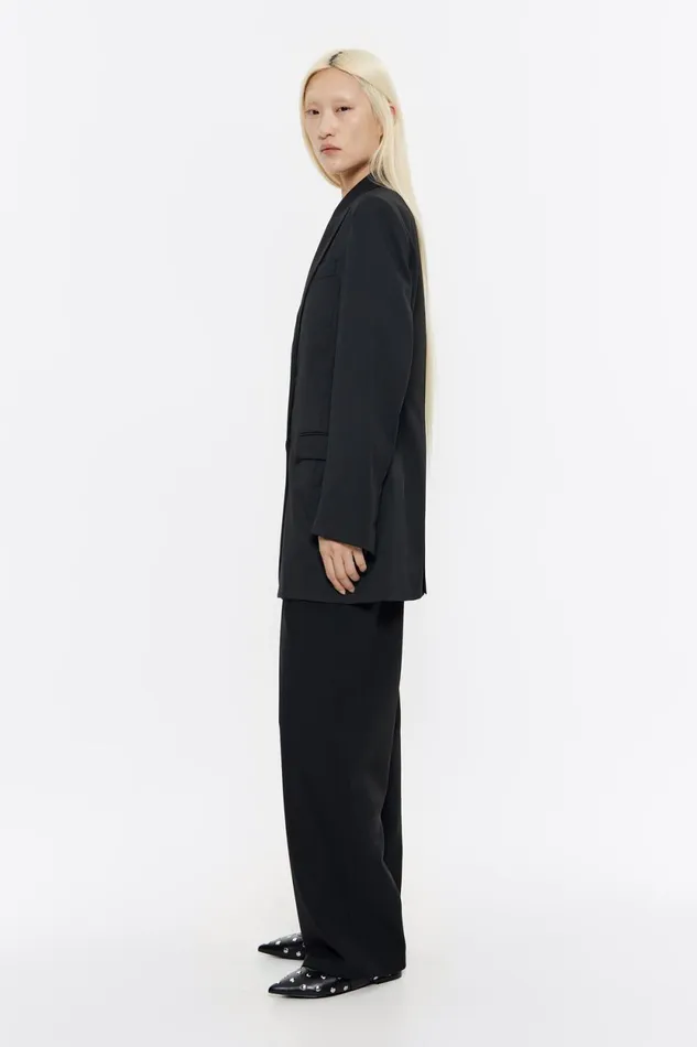 Black Tailored Jacket Black Women Bimba Y Lola Total Look Black Tailored Jacket Black Women Bimba Y Lola Total Look