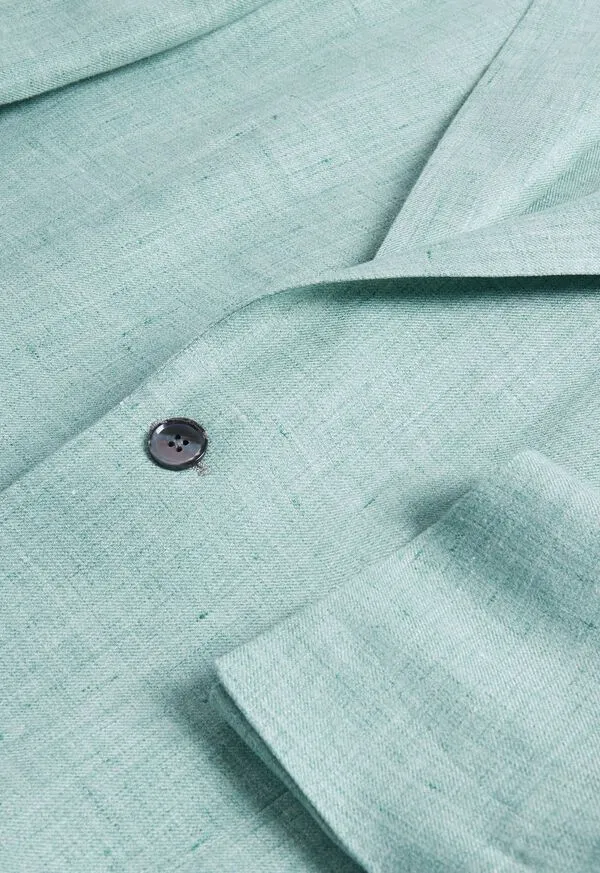 Blazers and Jackets Paulstuart Mens Linen Jacket Mint Blazers and Jackets Paulstuart Mens Linen Jacket Mint