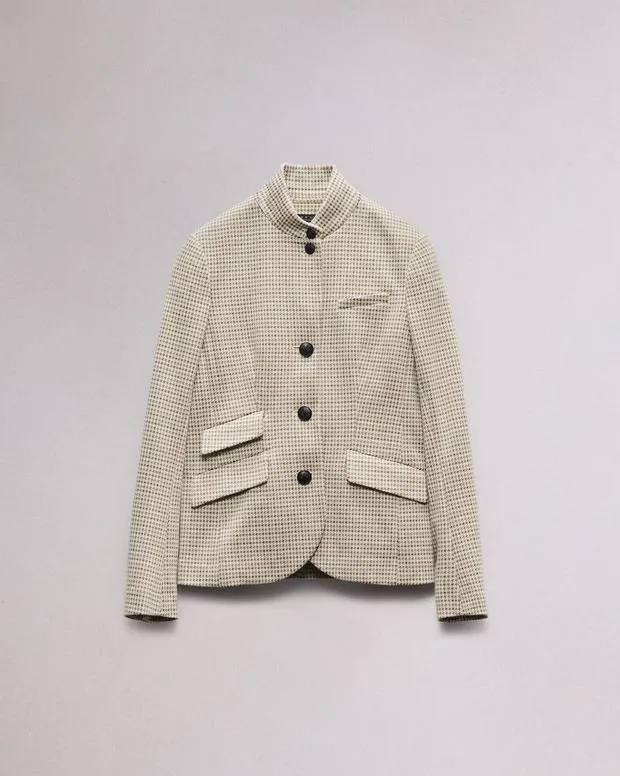 Blazers and Vests Women Rag and Bone Slade Plaid Blazer Grey Multi