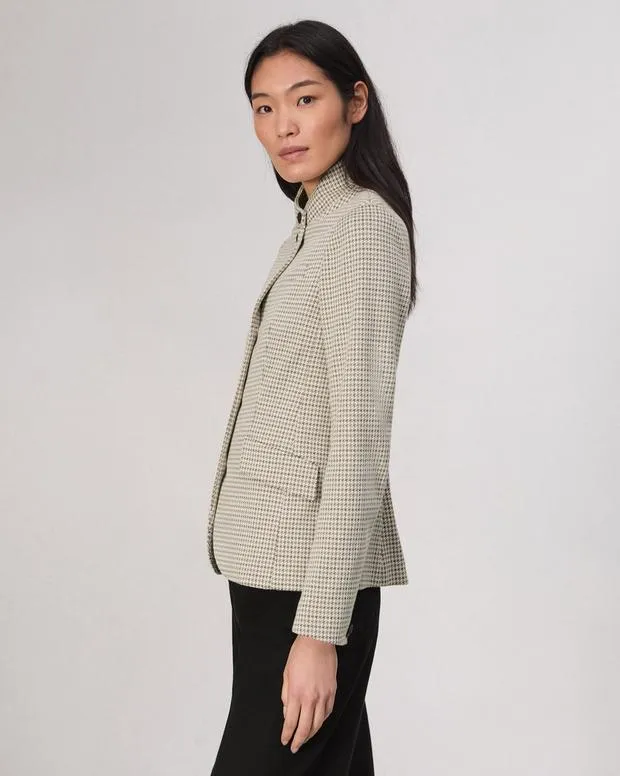 Blazers and Vests Women Rag and Bone Slade Plaid Blazer Grey Multi