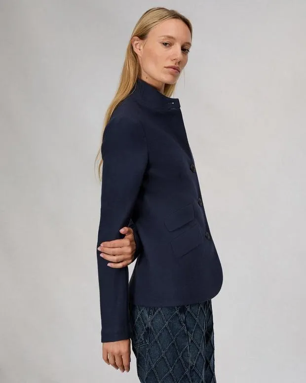 Blazers and Vests Women Rag and Bone Slade Wool Blazer Navy