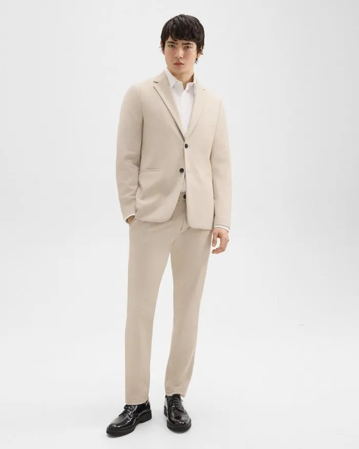 Blazers Jackets Men Theory Clinton Blazer In Printed Precision Ponte Sand Multi Blazers Jackets Men Theory Clinton Blazer In Printed Precision Ponte Sand Multi