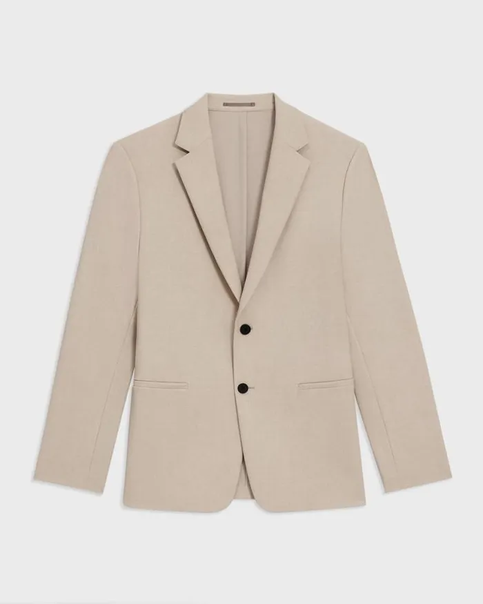 Blazers Jackets Men Theory Clinton Blazer In Printed Precision Ponte Sand Multi Blazers Jackets Men Theory Clinton Blazer In Printed Precision Ponte Sand Multi