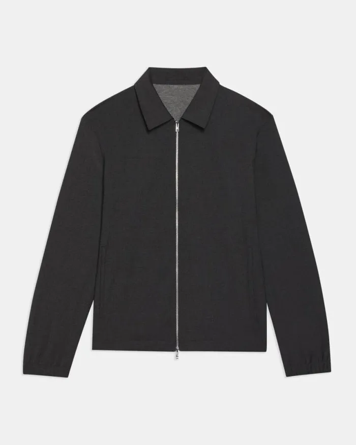Blazers Jackets Men Theory Zerega Jacket In Motion Bonded Pestle Melangegrey Melange Blazers Jackets Men Theory Zerega Jacket In Motion Bonded Pestle Melangegrey Melange