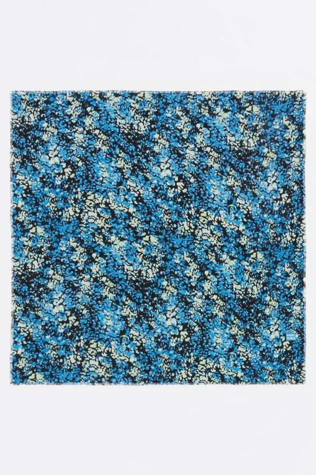 Blue Leminous Print Shawl Blue Women Bimba Y Lola Scarves
