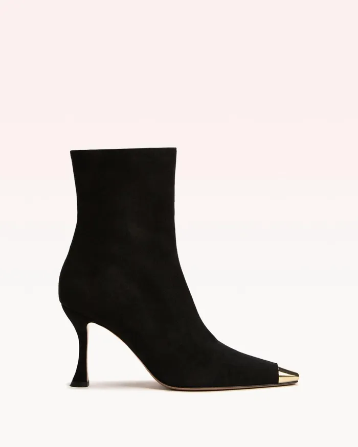 Boots Women Alexandre Birman Black Suede Bootie 8211 Olivia Retro Bootie 8211 Designer Boots For 8211 Square Toe Boots Black Boots Women Alexandre Birman Black Suede Bootie 8211 Olivia Retro Bootie 8211 Designer Boots For 8211 Square Toe Boots Black