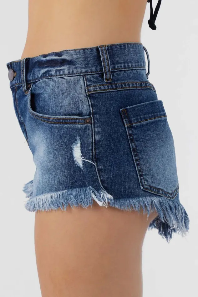 BOWIE DENIM SHORTS Blue Grass Wash Women O039NEILL Clothing