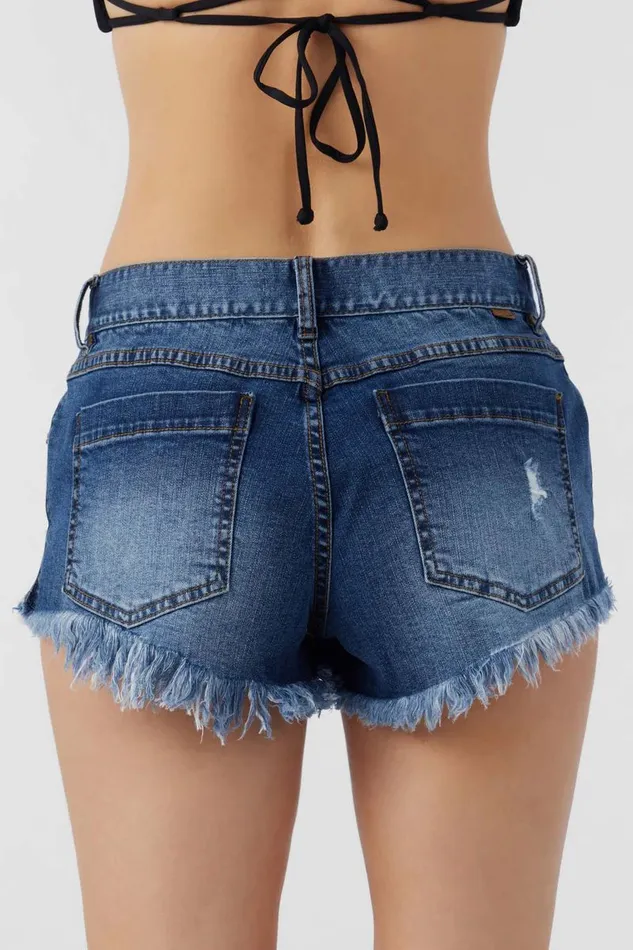 BOWIE DENIM SHORTS Blue Grass Wash Women O039NEILL Clothing
