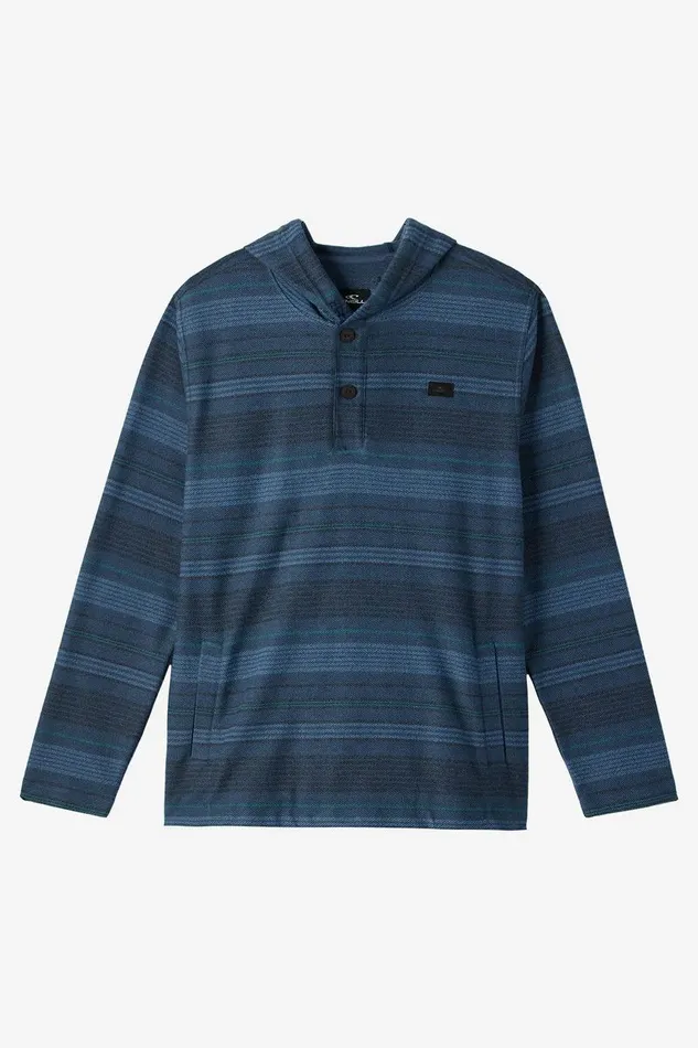 BOY039S BAVARO STRIPE PONCHO FLEECE PULLOVER Midnight Navy Kids O039NEILL Boy039S Clothing