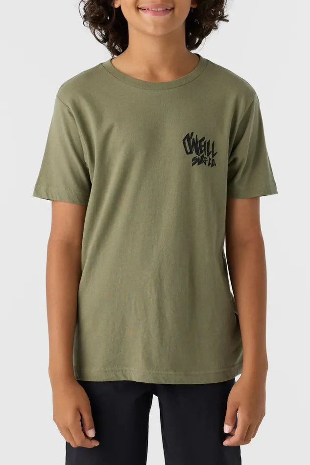 BOY039S DROP IN TEE Deep Lichen Green Kids O039NEILL Boy039S Clothing