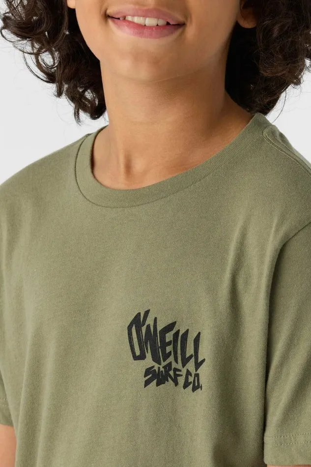 BOY039S DROP IN TEE Deep Lichen Green Kids O039NEILL Boy039S Clothing
