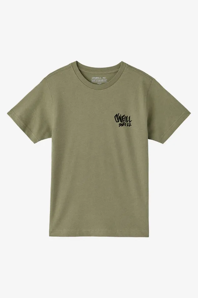 BOY039S DROP IN TEE Deep Lichen Green Kids O039NEILL Boy039S Clothing