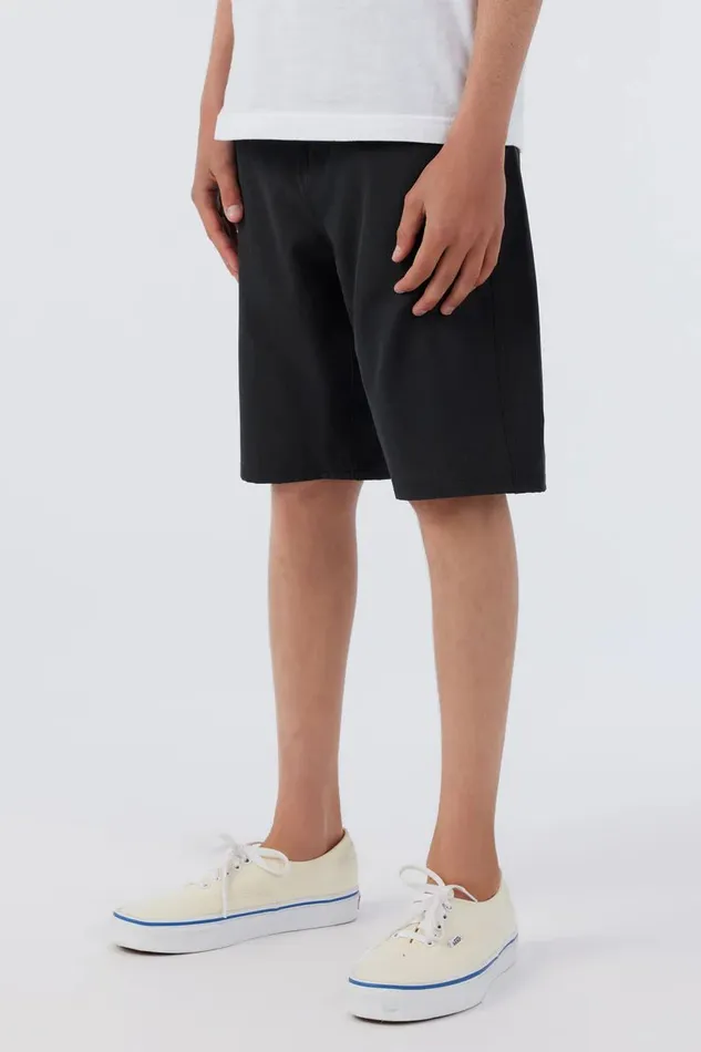 BOY039S RESERVE HEATHER 18034 HYBRID SHORTS Black Kids O039NEILL Boy039S Clothing