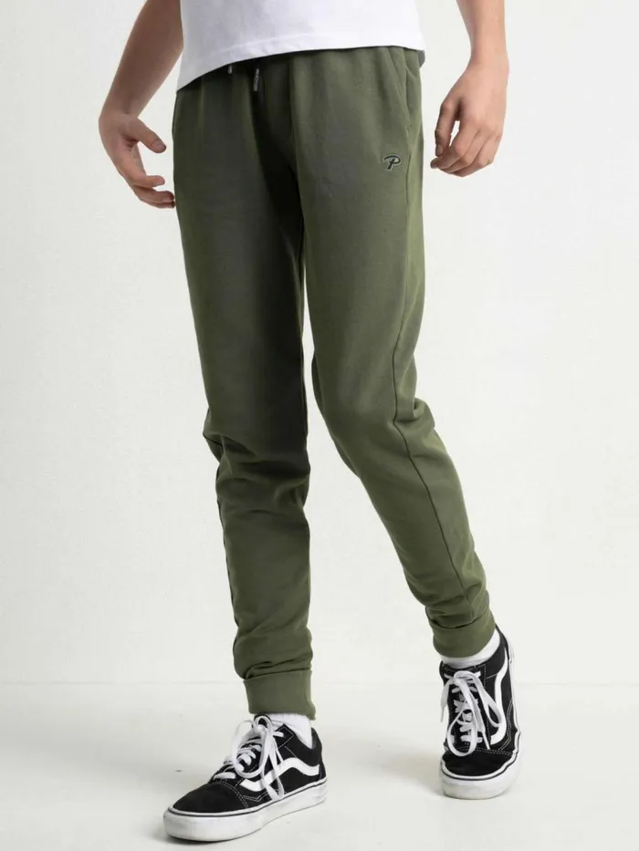Boys Loungewear Petrol Industries Tracksuit Bottoms Dusty Army