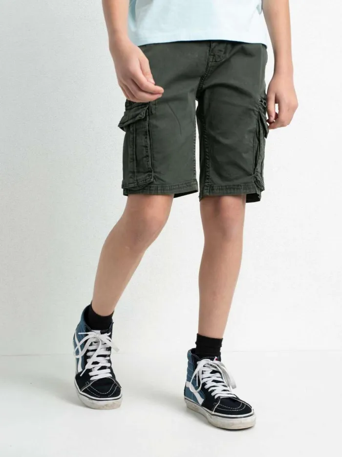 Boys Shorts Petrol Industries Cargo Shorts Forest Night