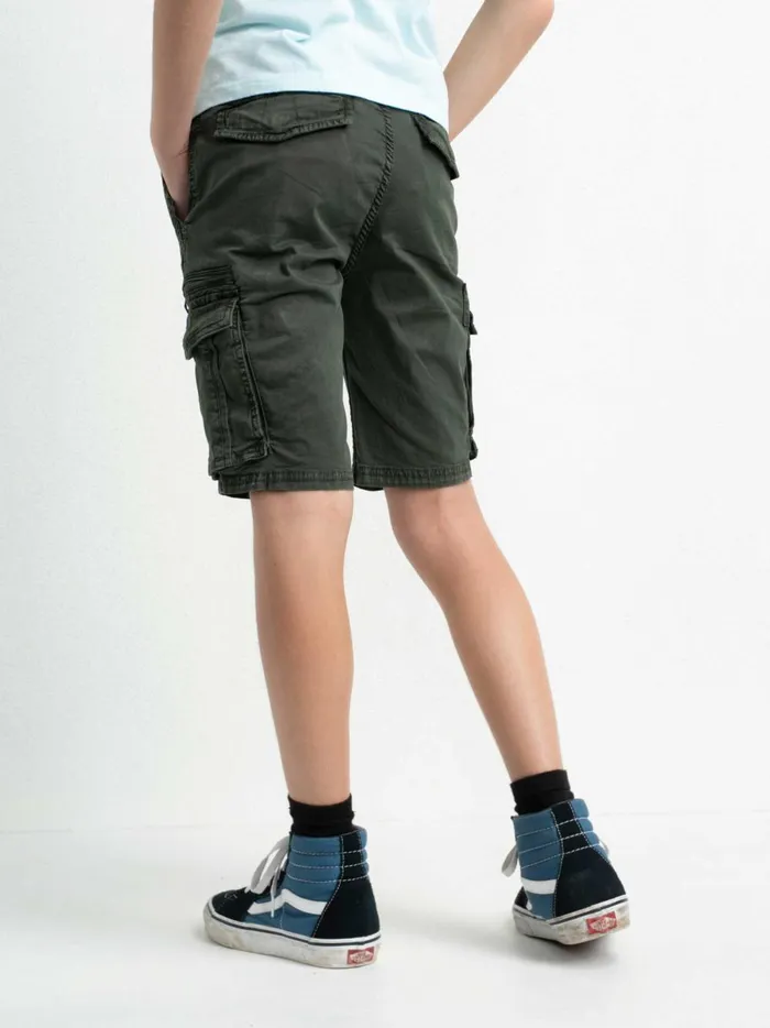 Boys Shorts Petrol Industries Cargo Shorts Forest Night