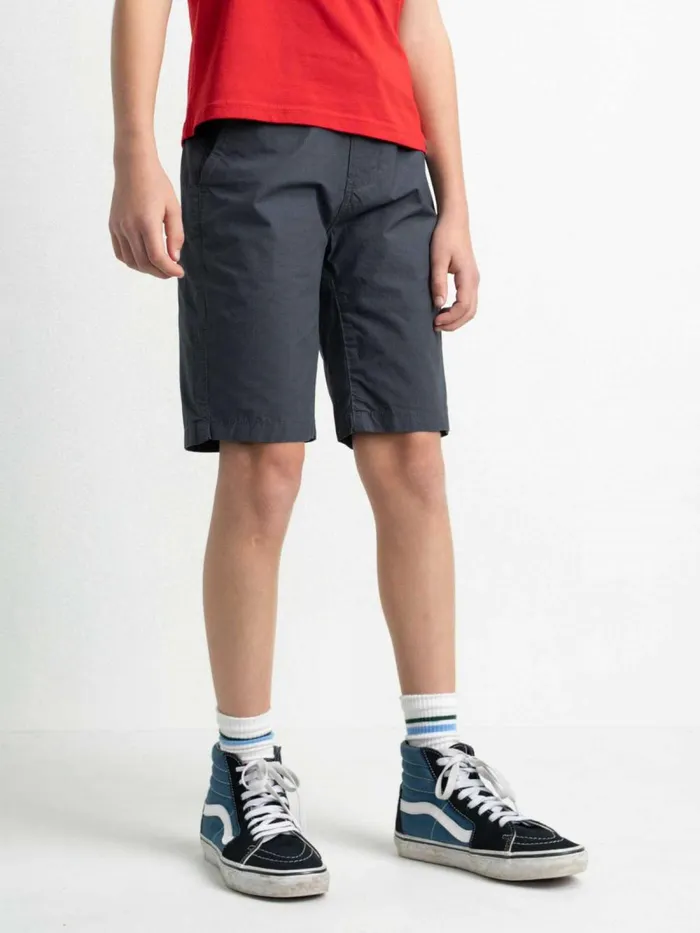 Boys Shorts Petrol Industries Chino Shorts Raven Grey