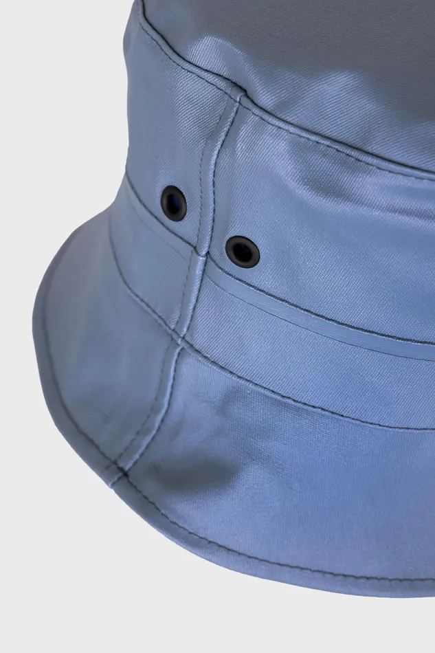 Bucket Hats Women Stutterheim Lee X STUTTERHEIM Bucket Hat Ash Blue