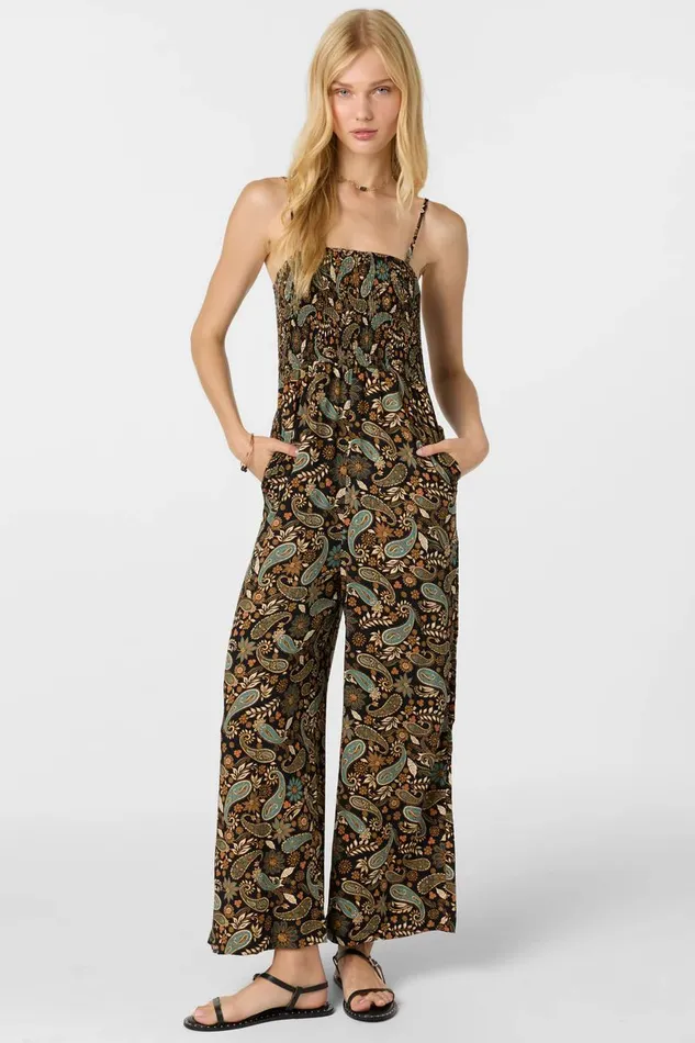 CADE PAISLEY JUMPSUIT Women O039NEILL Clothing