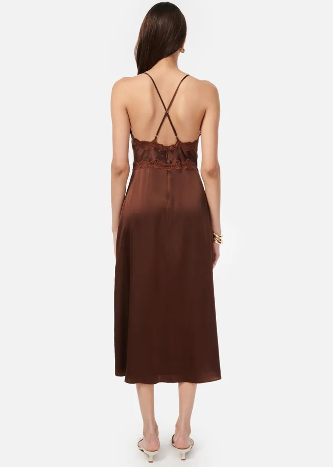 CAMI NYC Dresses Women Roya Dress Mocha