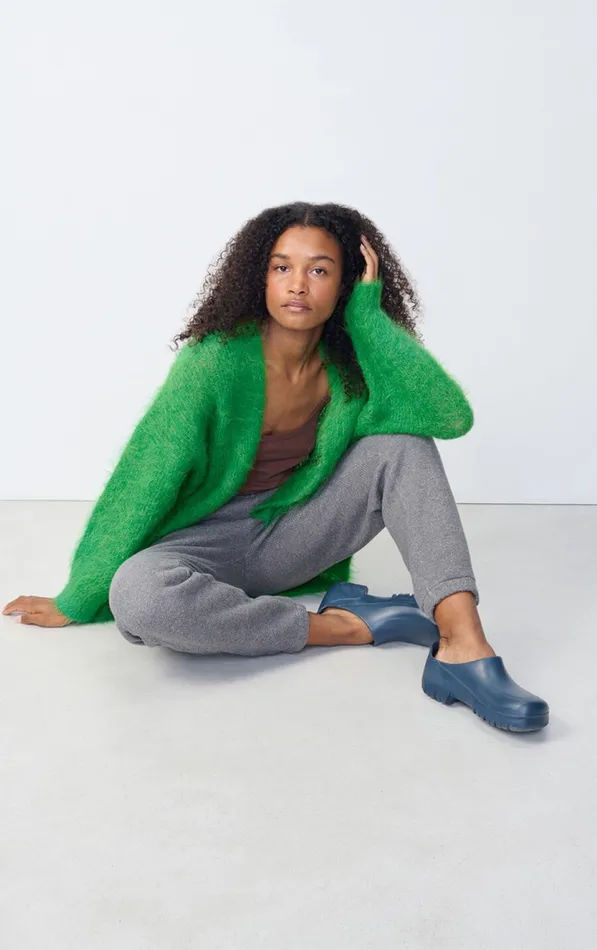 Cardigan Bymi Melange Clover Women American Vintage Jumpers and Cardigans Cardigan Bymi Melange Clover Women American Vintage Jumpers and Cardigans