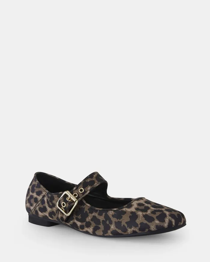 Casuals NOVO Shoes Women CESENA Leopard Ballet Flats