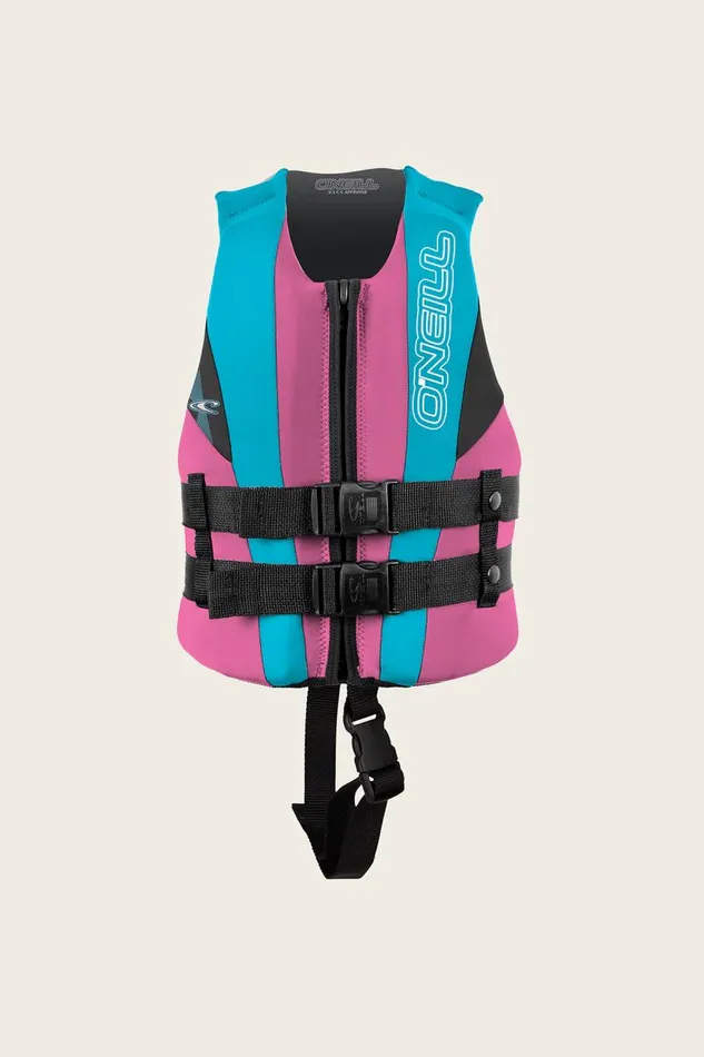 CHILD REACTOR USCG VEST Petturqblk Women O039NEILL Youth Wetsuits
