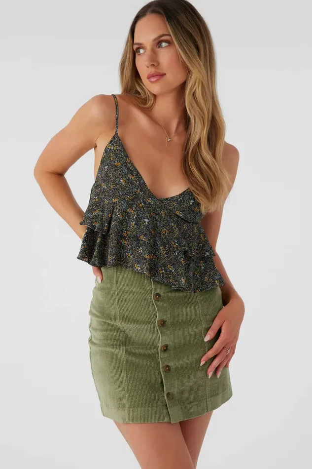 CHLOEY AVA DITSY TIERED TANK TOP Multi Clr Women O039NEILL Collections