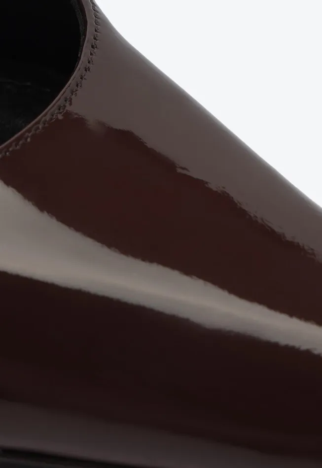 Ciara Patent Leather Pump Brown Women Schutz Shoes