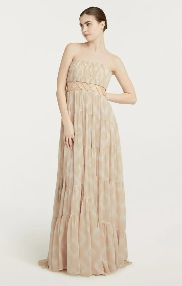 Cinq Sept Cora Gown Ivoryplaster Women Cocktail and Evening