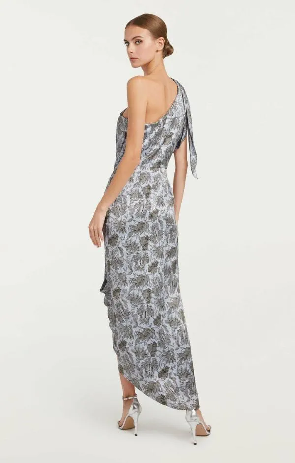 Cinq Sept Gretchen Dress Frostblack Olive Women Midi