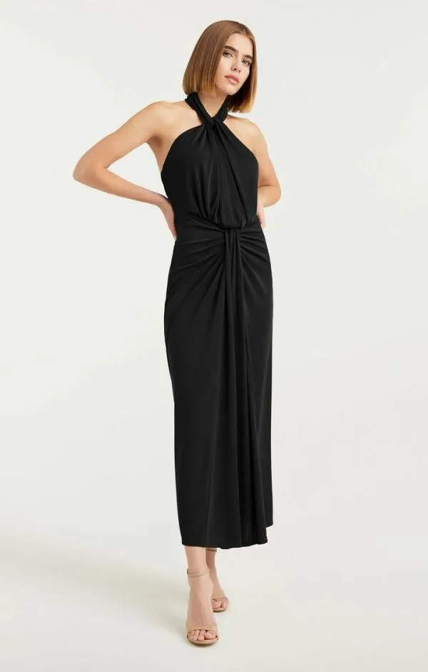Cinq Sept Kaily Dress Black Women Midi