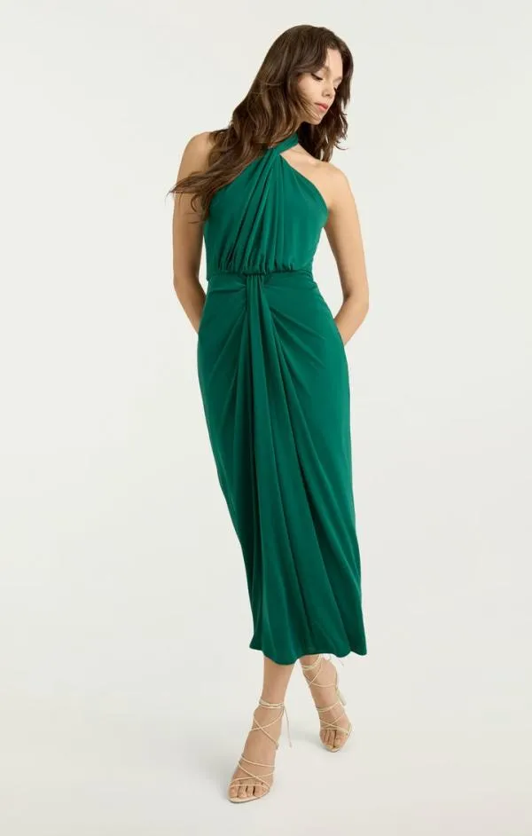Cinq Sept Kaily Dress Malachite Women Midi