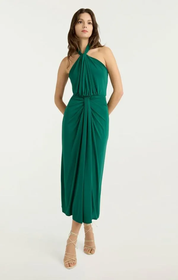 Cinq Sept Kaily Dress Malachite Women Midi
