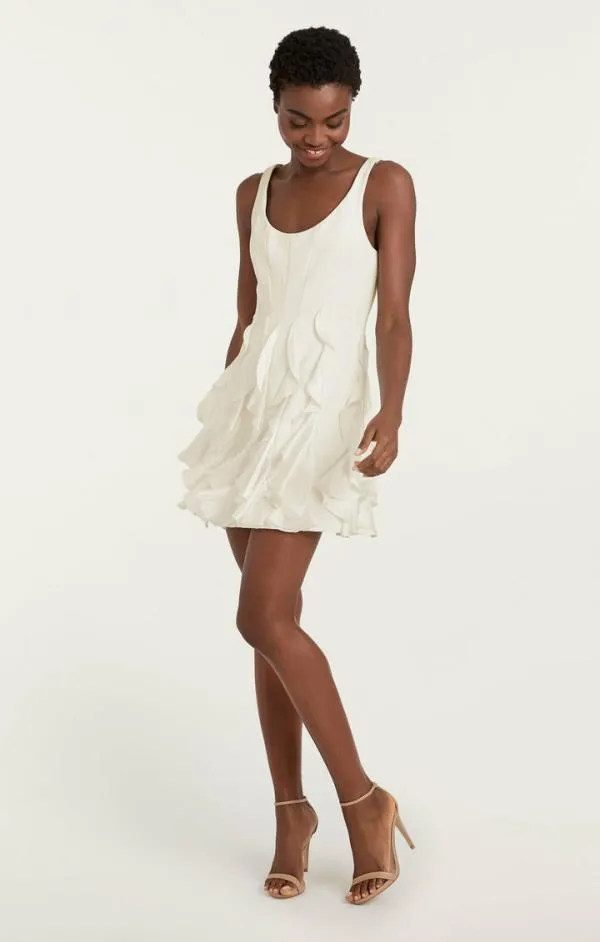 Cinq Sept Madlin Dress Ivory Women Mini