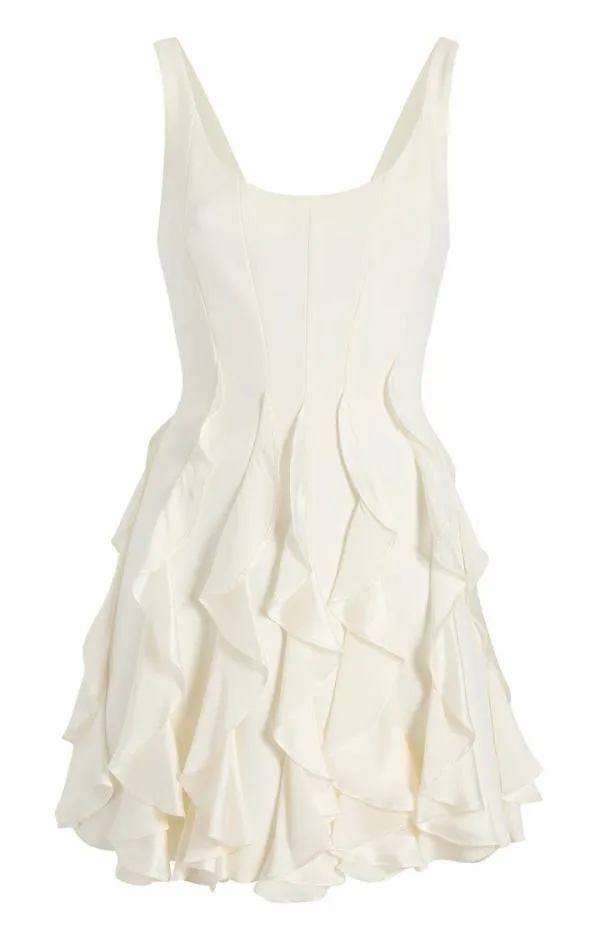 Cinq Sept Madlin Dress Ivory Women Mini