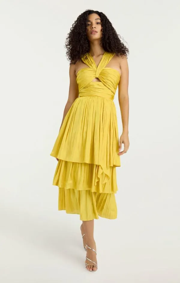 Cinq Sept Malia Dress Vivid Willow Women Midi