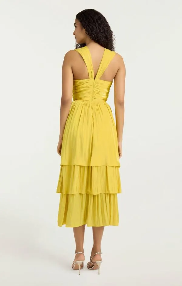 Cinq Sept Malia Dress Vivid Willow Women Midi