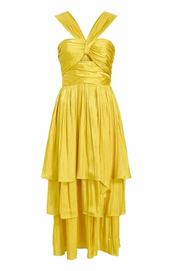 Cinq Sept Malia Dress Vivid Willow Women Midi