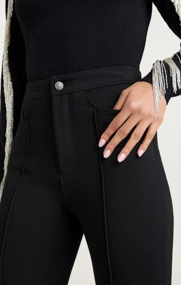 Cinq Sept Ponte Colette Pant Black Women Pants