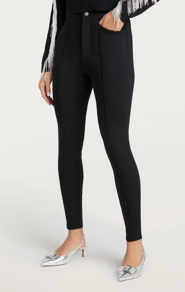 Cinq Sept Ponte Colette Pant Black Women Pants