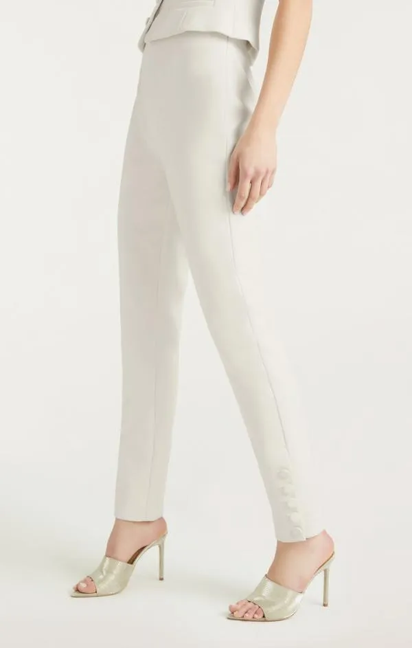 Cinq Sept Rowena Pant Ivory Women Pants